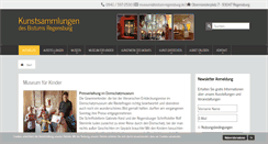 Desktop Screenshot of domschatz-regensburg.de